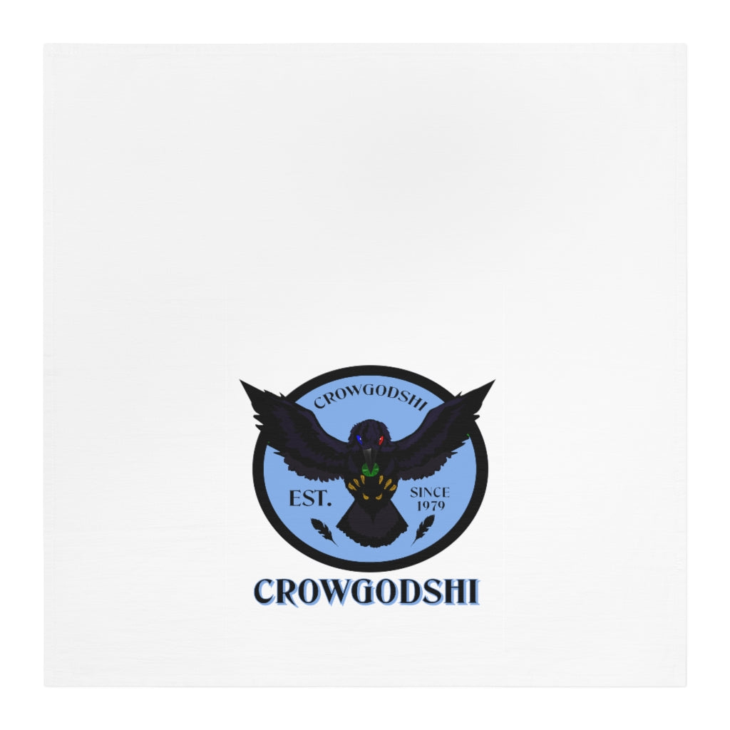 Crowgodshi Kitchen Towel, CAROLINA BLUE LOGO
