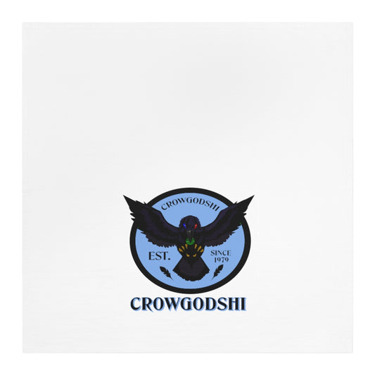 Crowgodshi Kitchen Towel, CAROLINA BLUE LOGO