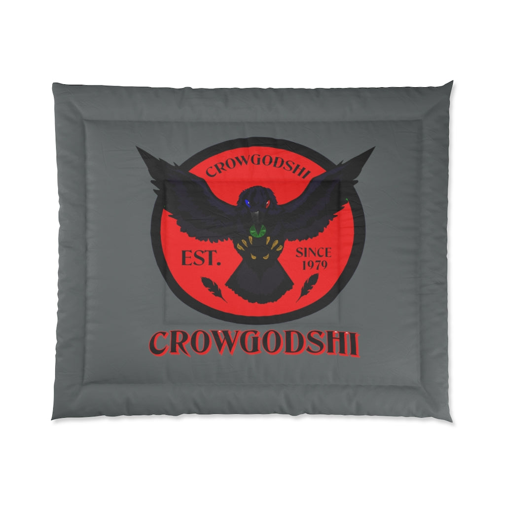 Crowgodshi First Generation Comforter, RED LOGO