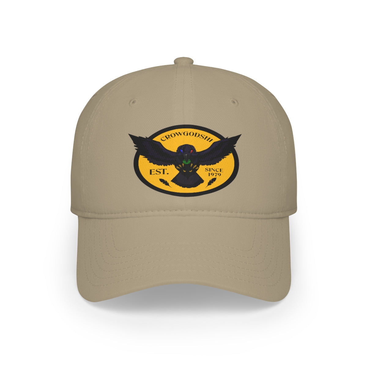 Crowgodshi Duckbill Hat, GOLD LOGO