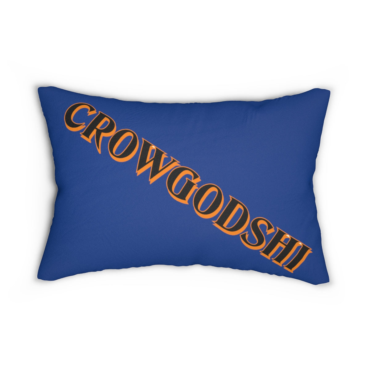 Crowgodshi First Generation Lumbar Pillow, ORANGE LOGO