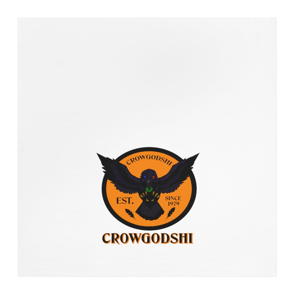 Crowgodshi Kitchen Towel, ORANGE LOGO