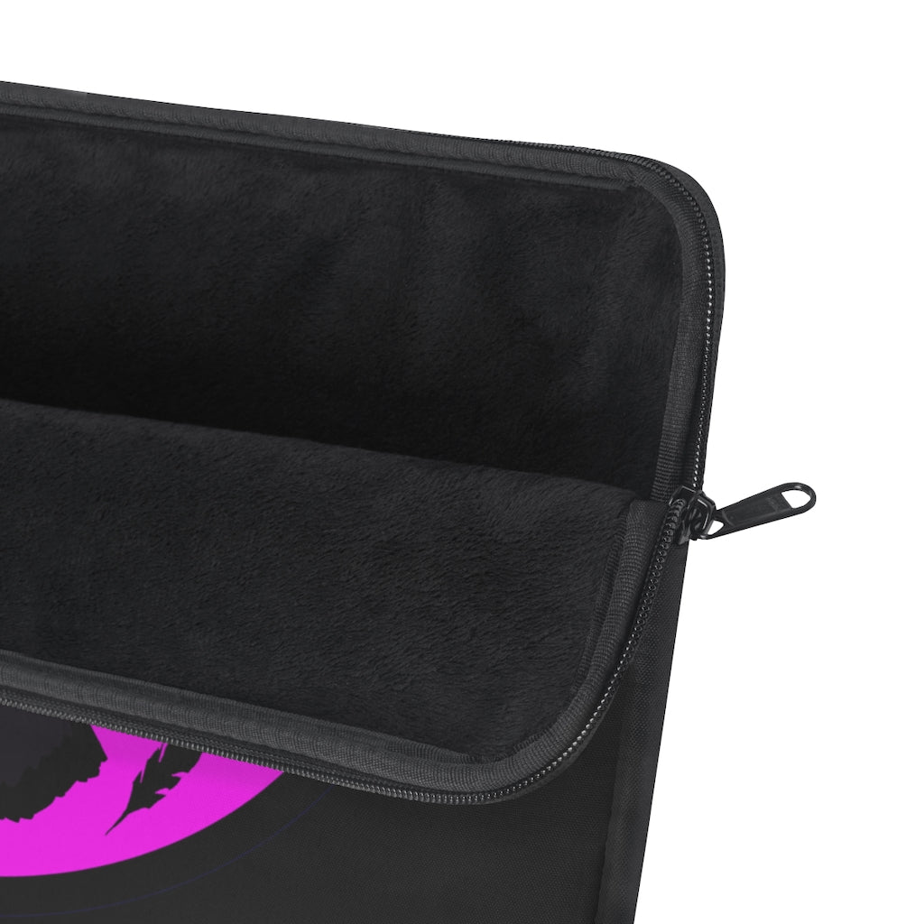 Crowgodshi First Generation Laptop Sleeve, PINK LOGO