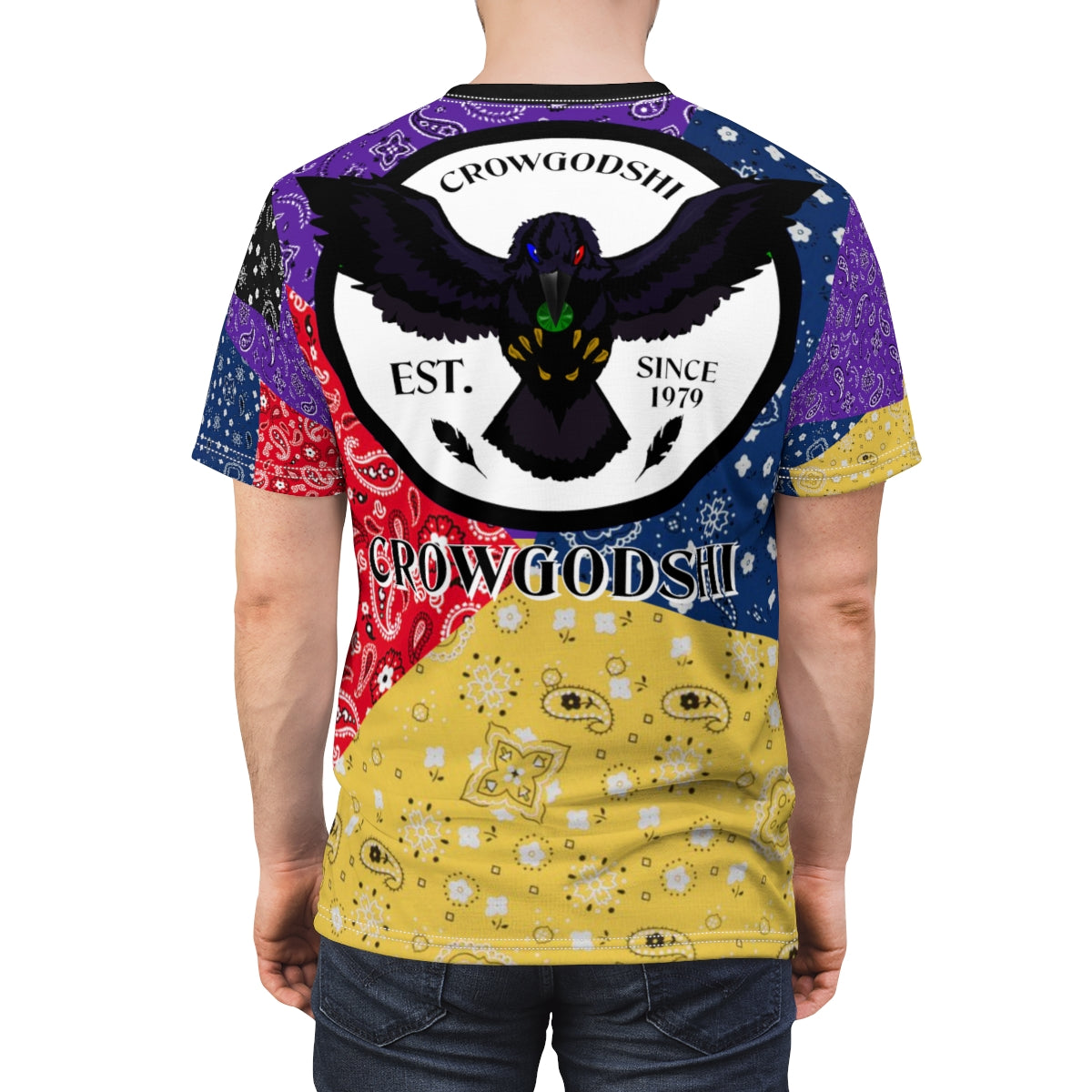 Crowgodshi Designer Merge of the Gods (All Nations) T-Shirt