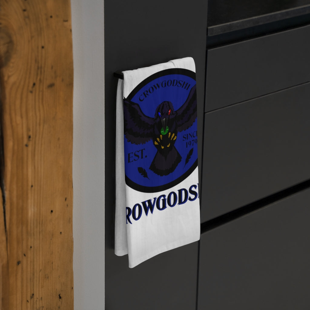 Crowgodshi Kitchen Towel, DUKE BLUE LOGO