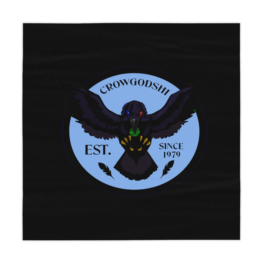 Crowgodshi Table Cloth, CAROLINA BLUE LOGO