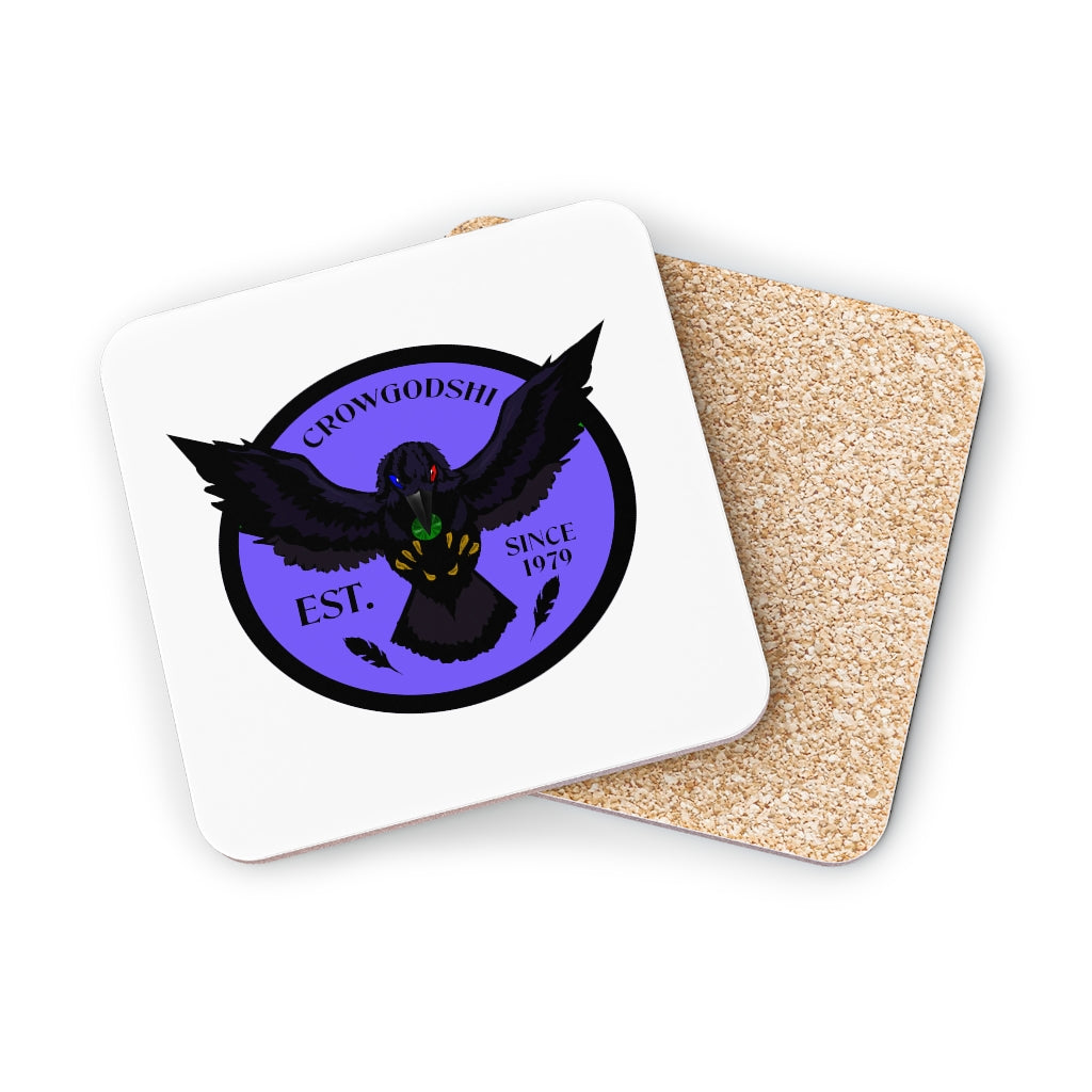 Crowgodshi Coasters, PURPLE LOGO
