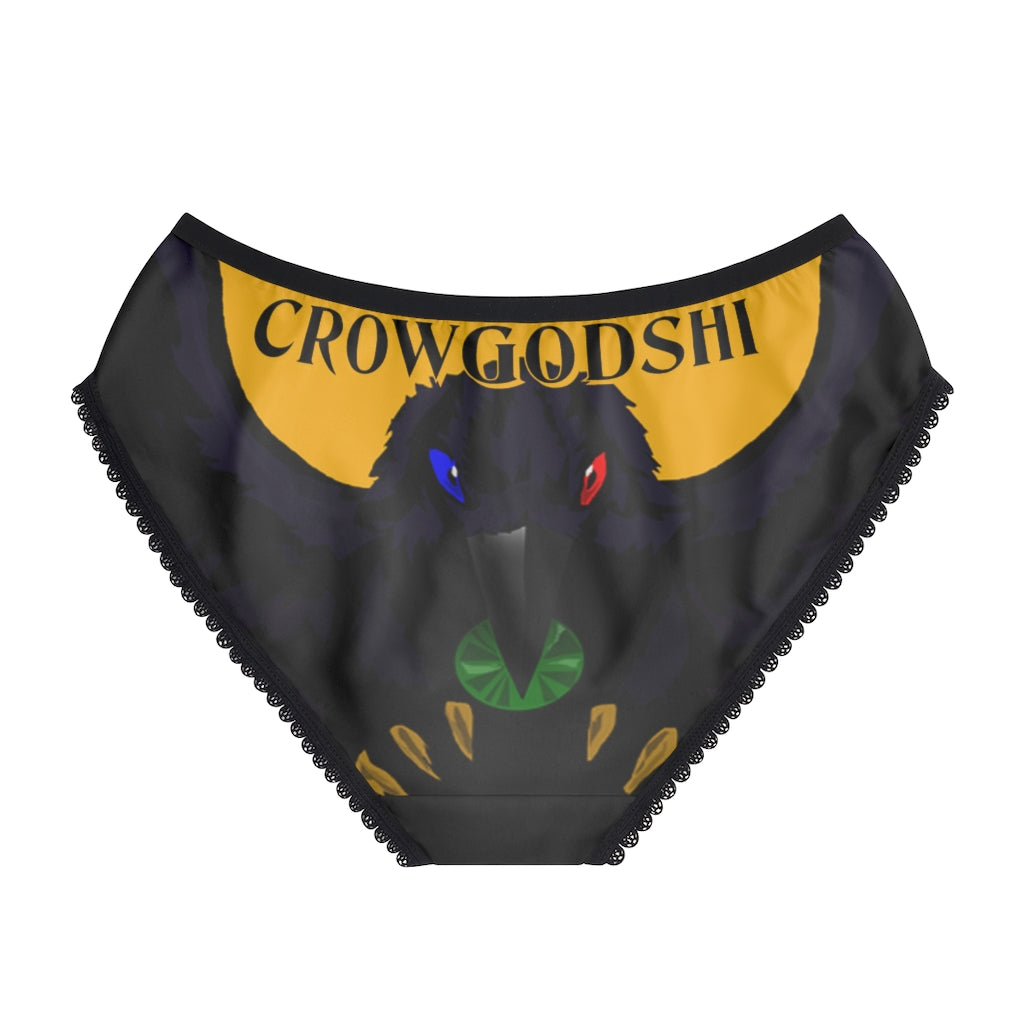 Women's Crowgodshi First Generation Limited Edition Panties, GOLD LOGO