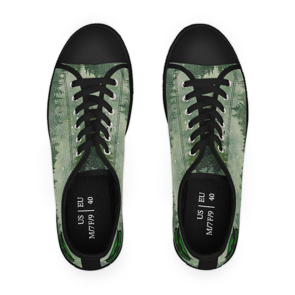 Women's Crowgodshi Forest Fog Low Top Sneakers