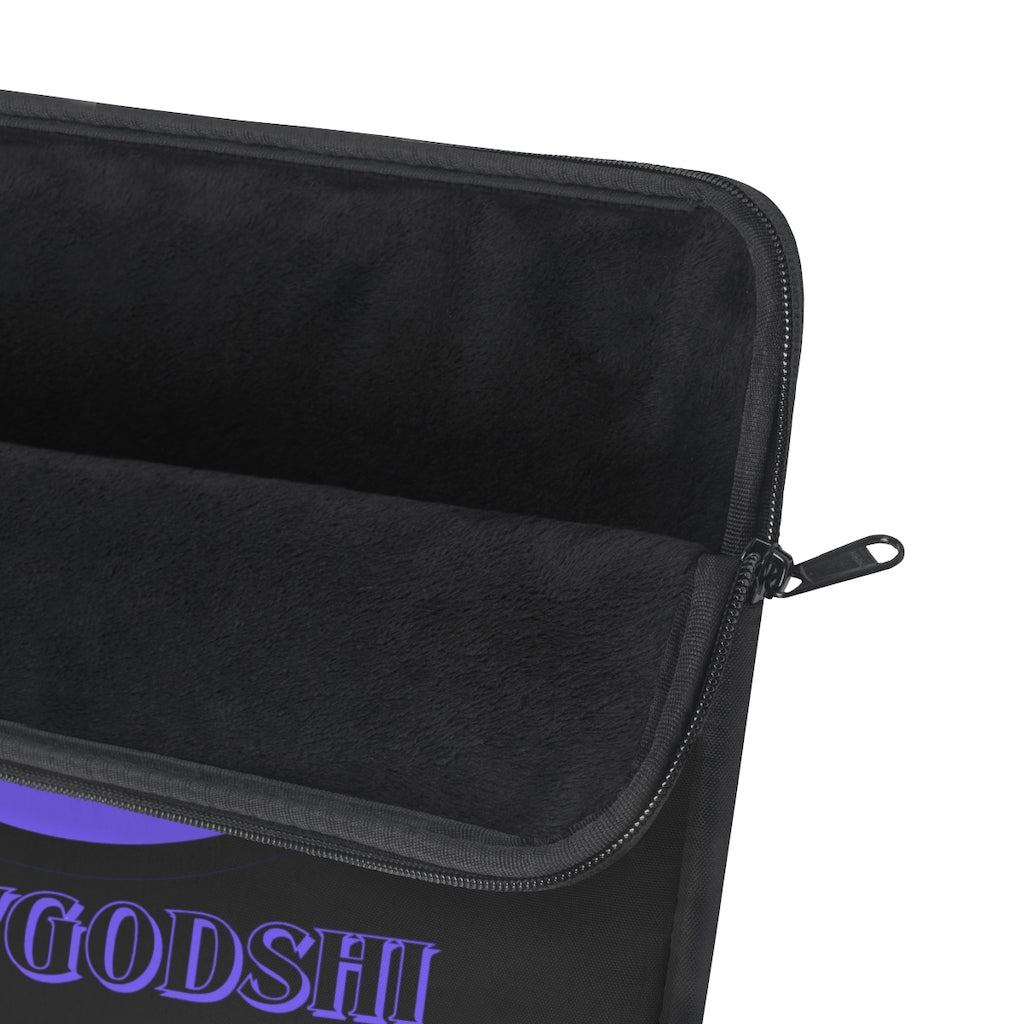 Crowgodshi First Generation Laptop Sleeve, PURPLE LOGO