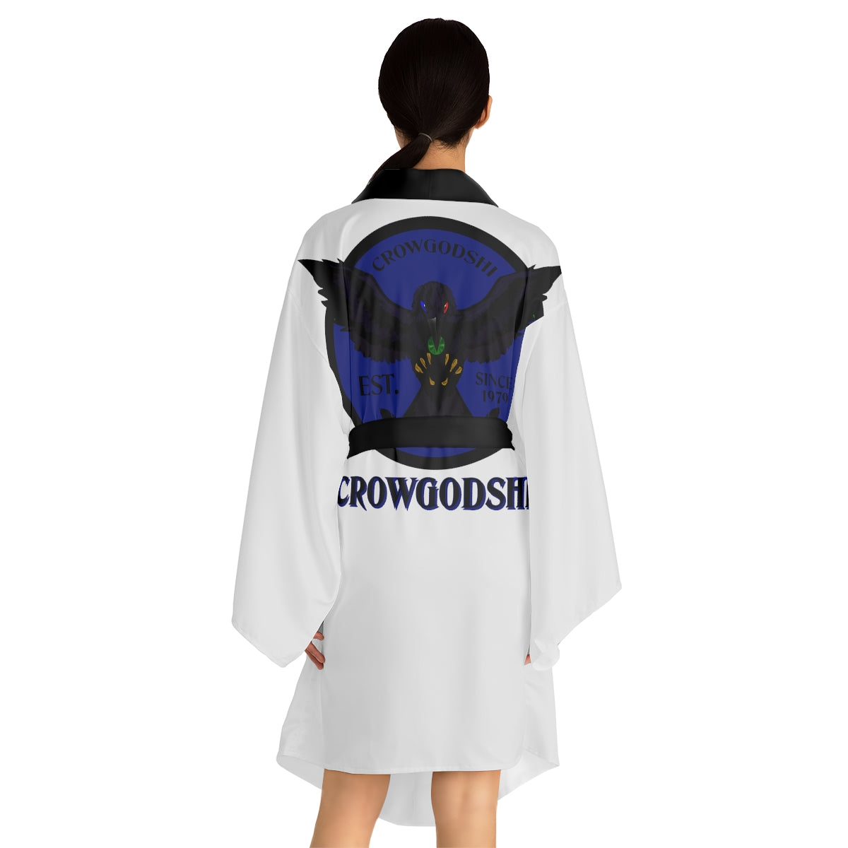 Crowgodshi Kimono Robe, DUKE BLUE