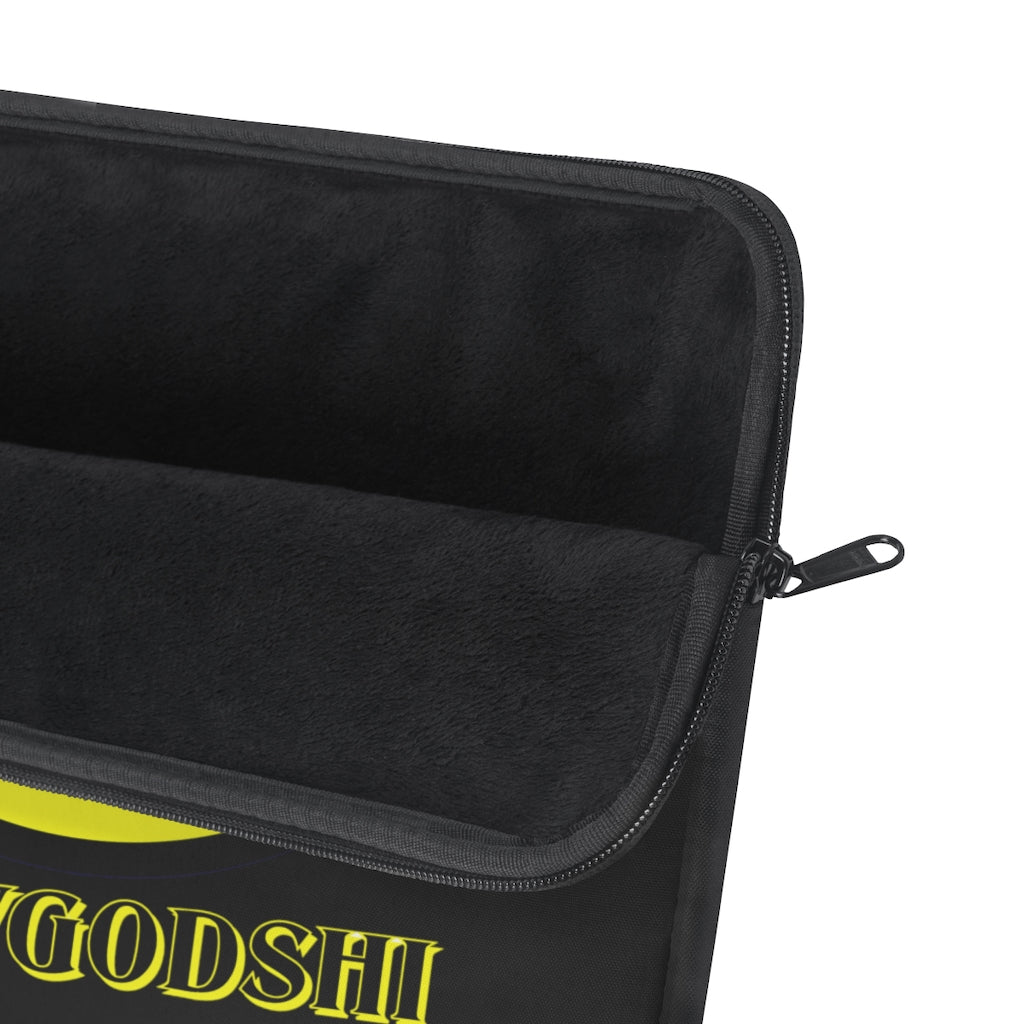 Crowgodshi First Generation Laptop Sleeve, YELLOW LOGO