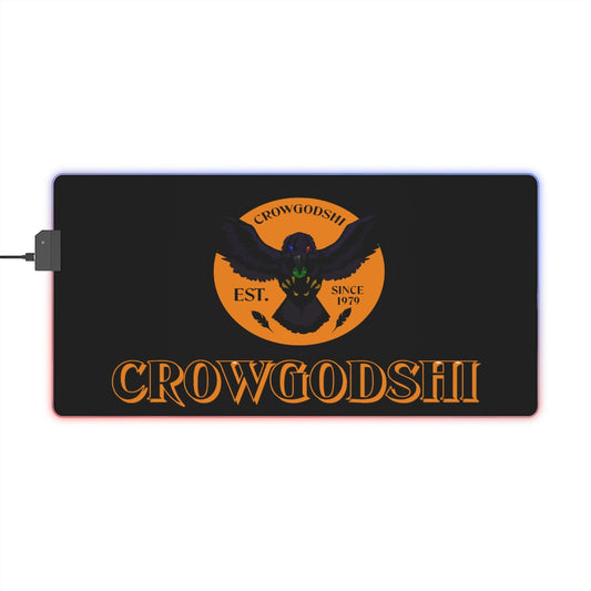 Crowgodshi LED Mouse Pad, ORANGE