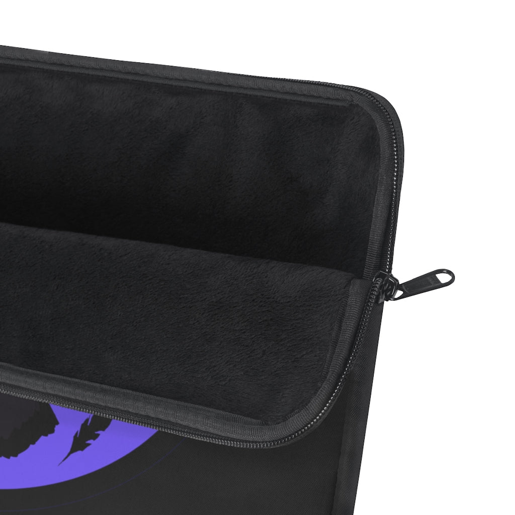 Crowgodshi First Generation Laptop Sleeve, PURPLE LOGO