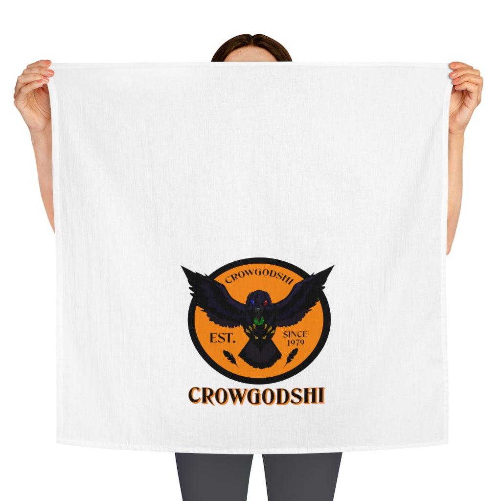 Crowgodshi Kitchen Towel, ORANGE LOGO