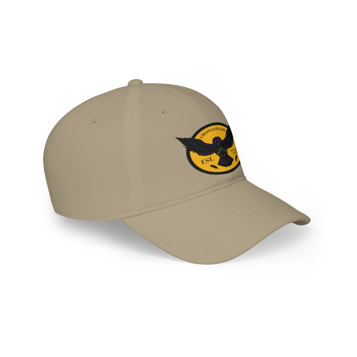Crowgodshi Duckbill Hat, GOLD LOGO