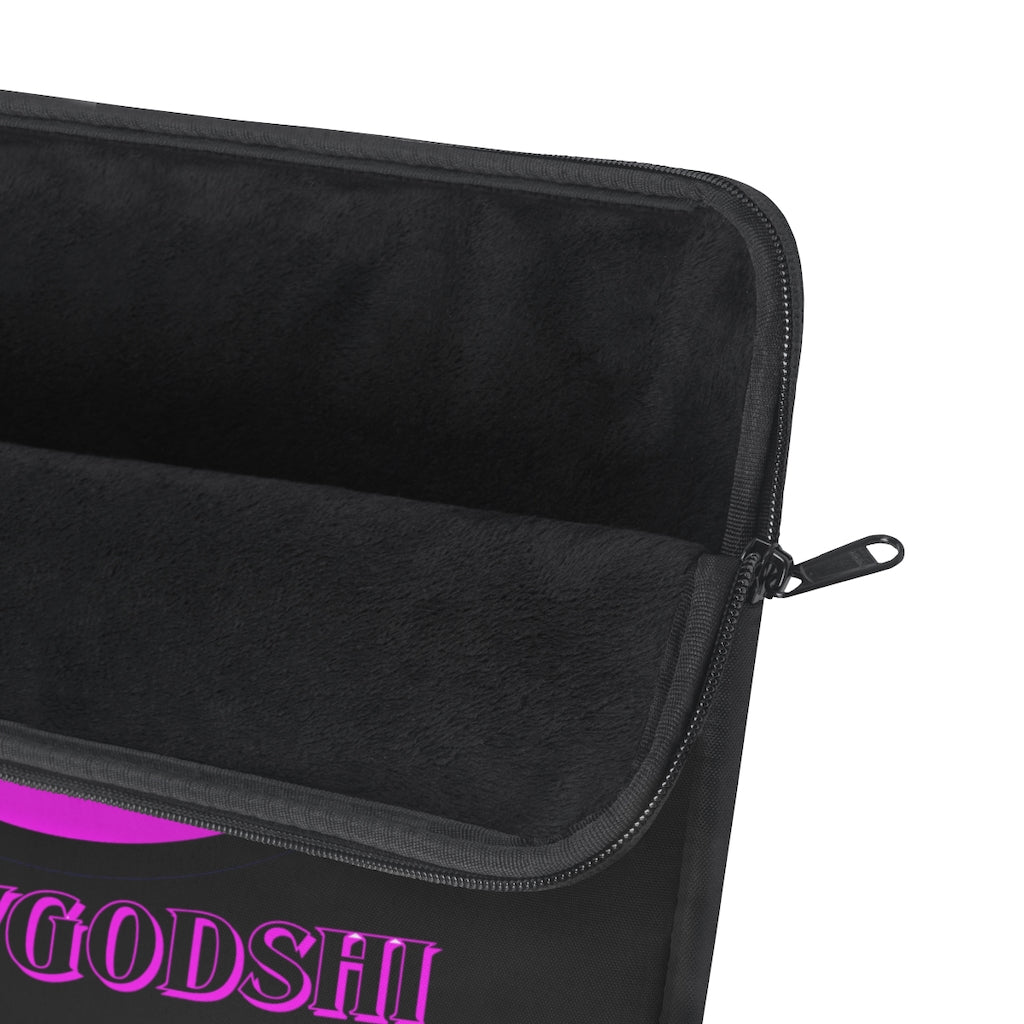 Crowgodshi First Generation Laptop Sleeve, PINK LOGO