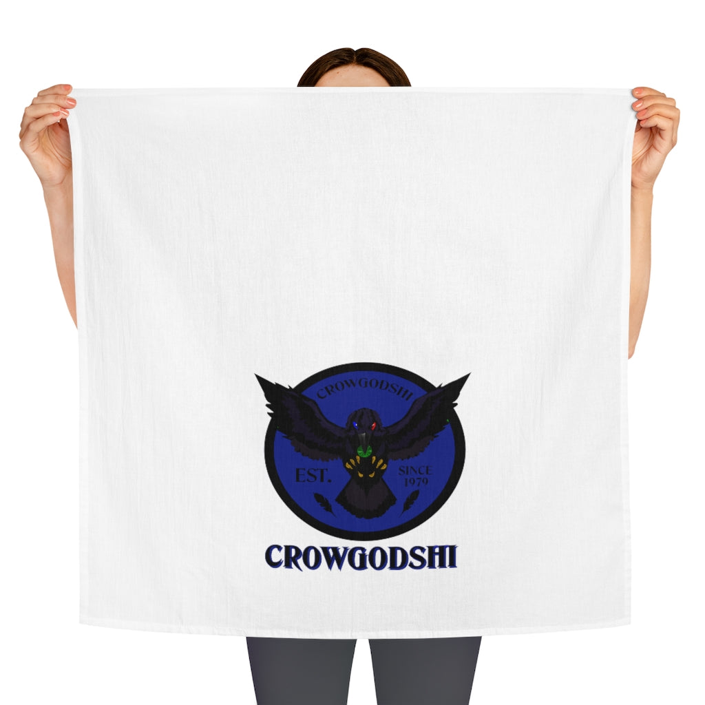 Crowgodshi Kitchen Towel, DUKE BLUE LOGO