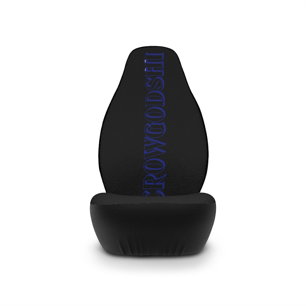 Crowgodshi Car Seat Covers, DUKE BLUE