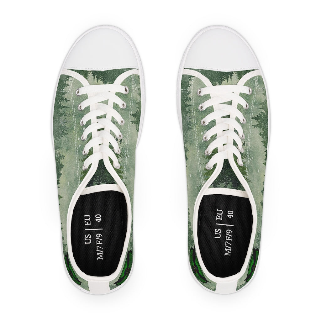 Women's Crowgodshi Forest Fog Low Top Sneakers