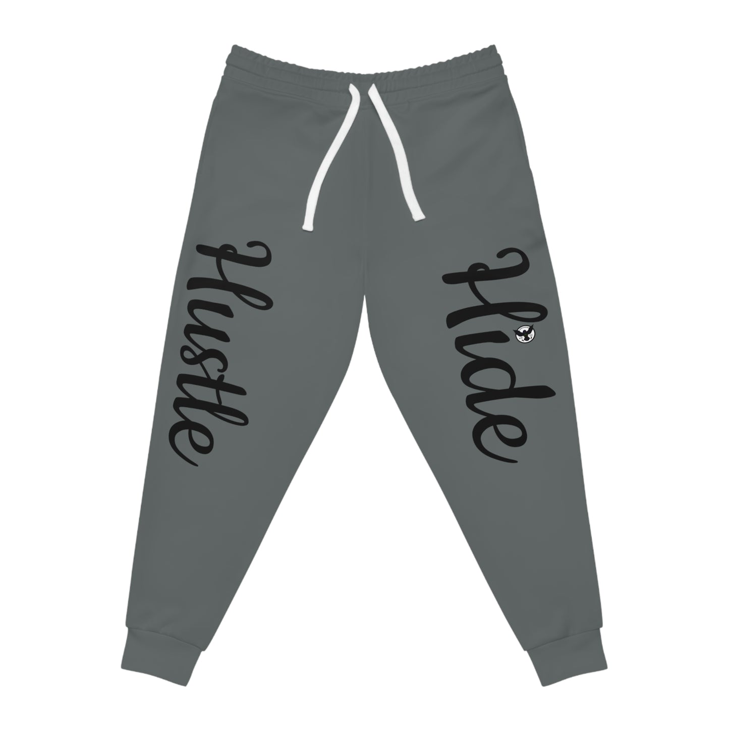 Crowgodshi's Hustle & Hide Joggers; DARK GREY