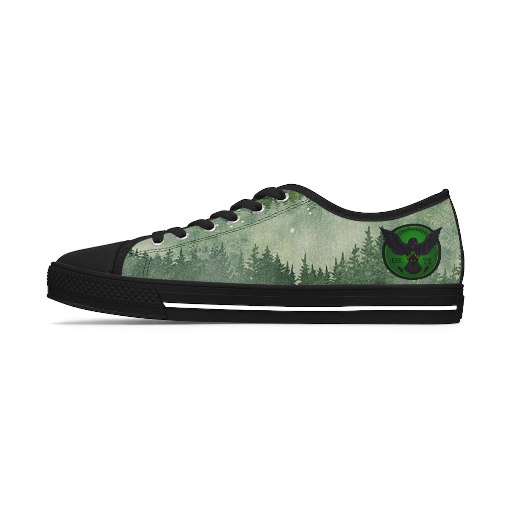 Women's Crowgodshi Forest Fog Low Top Sneakers