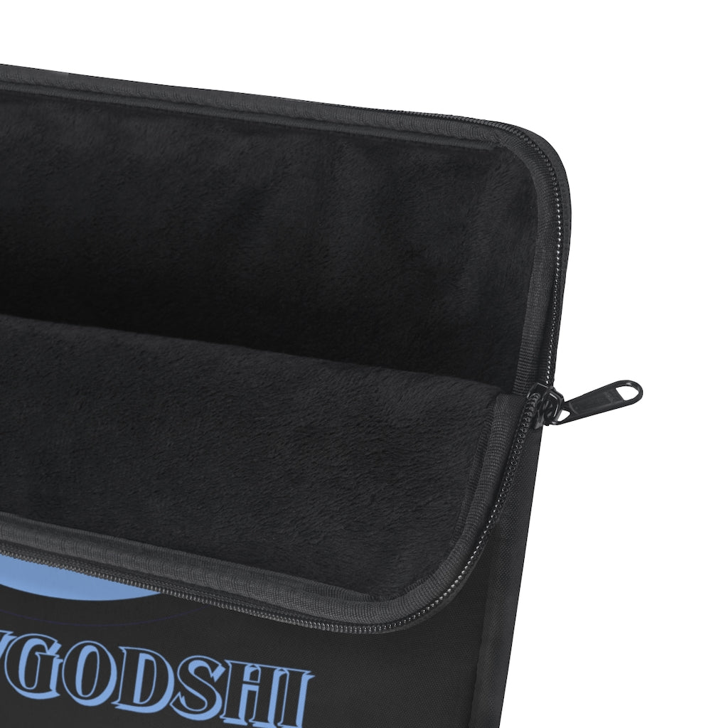 Crowgodshi First Generation Laptop Sleeve, CAROLINA BLUE LOGO