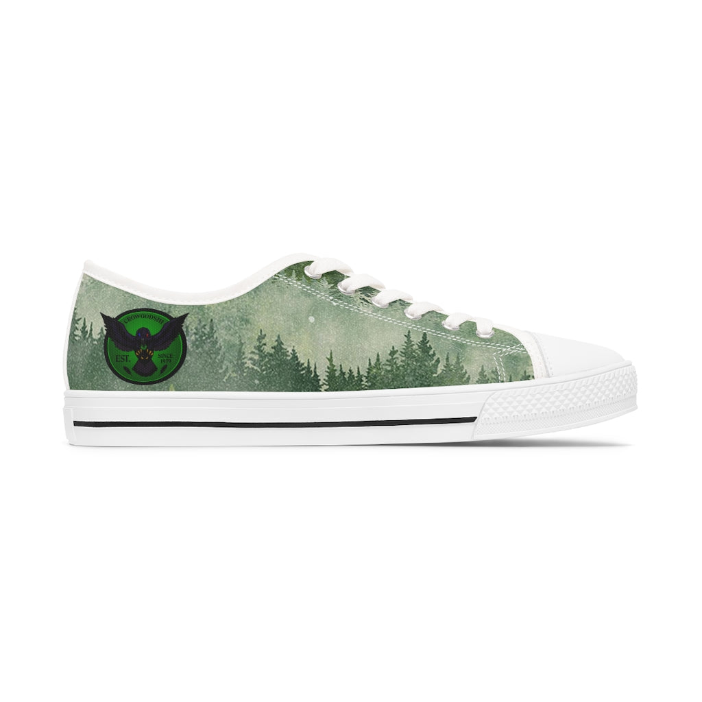 Women's Crowgodshi Forest Fog Low Top Sneakers