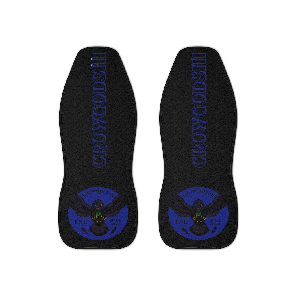 Crowgodshi Car Seat Covers, DUKE BLUE