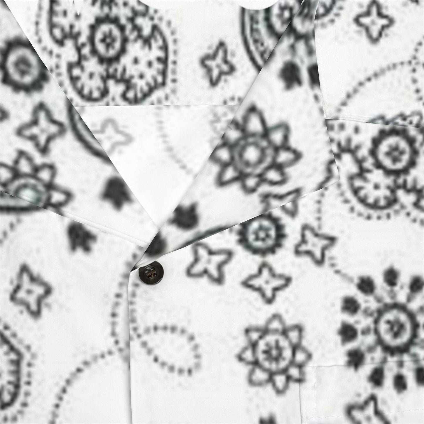 Crowgodshi Men's White Colors Hawaiian Shirt