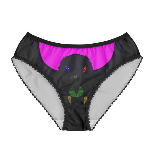 Women's Crowgodshi First Generation Limited Edition Panties, PINK LOGO