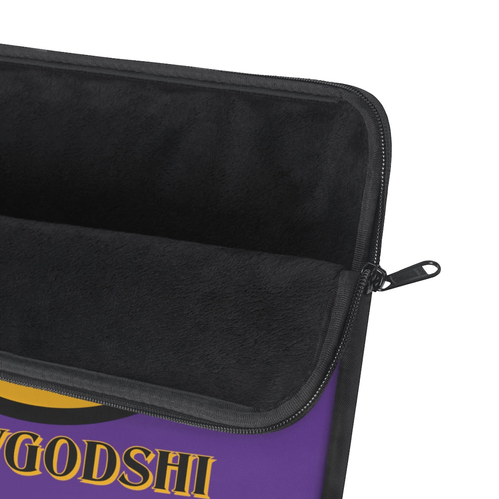 Crowgodshi Purple & Gold ECU Edition Laptop Sleeve