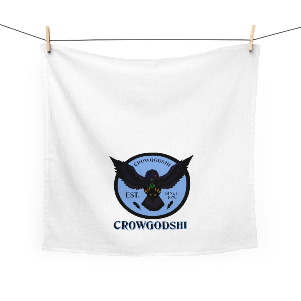 Crowgodshi Kitchen Towel, CAROLINA BLUE LOGO