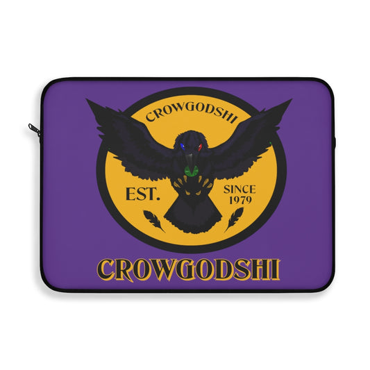 Crowgodshi Purple & Gold ECU Edition Laptop Sleeve