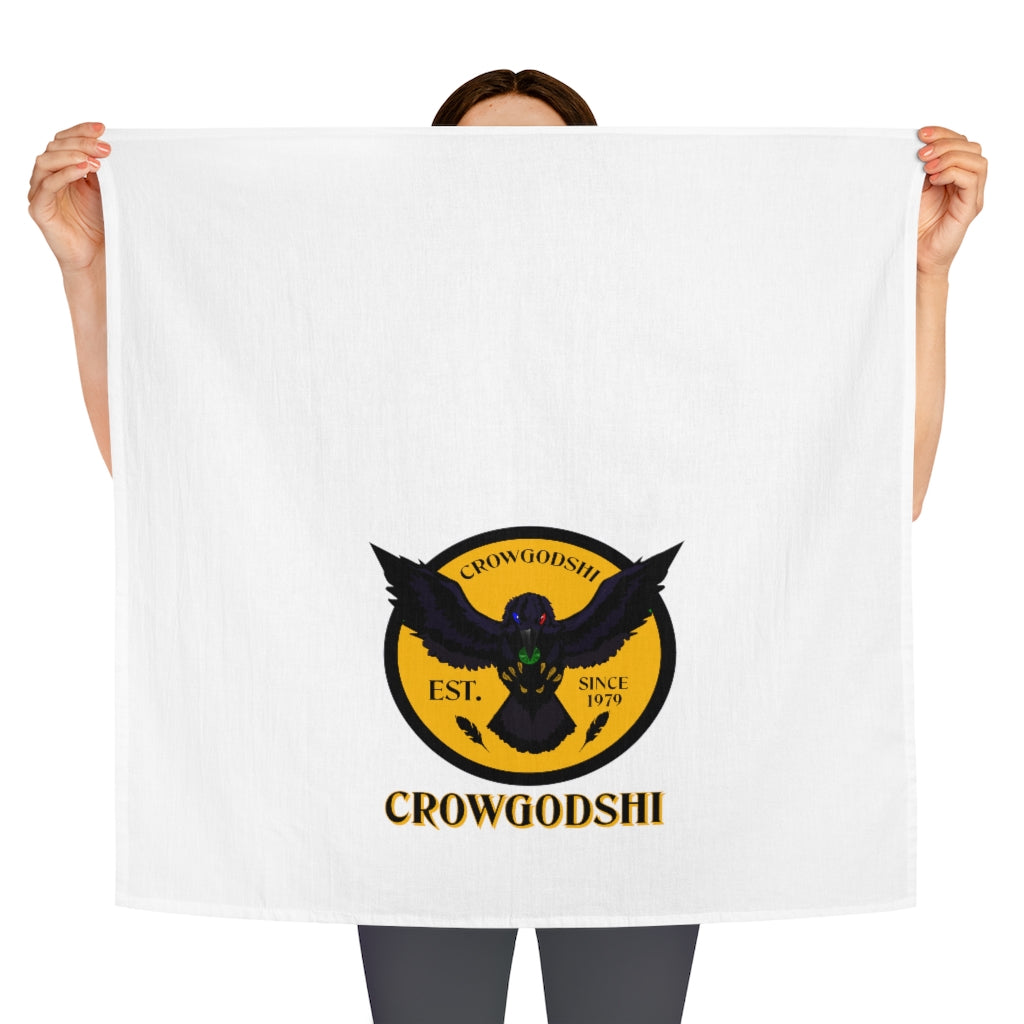 Crowgodshi Kitchen Towel, GOLD LOGO