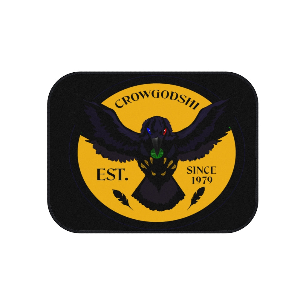 Crowgodshi Car Mats (2x Rear), GOLD