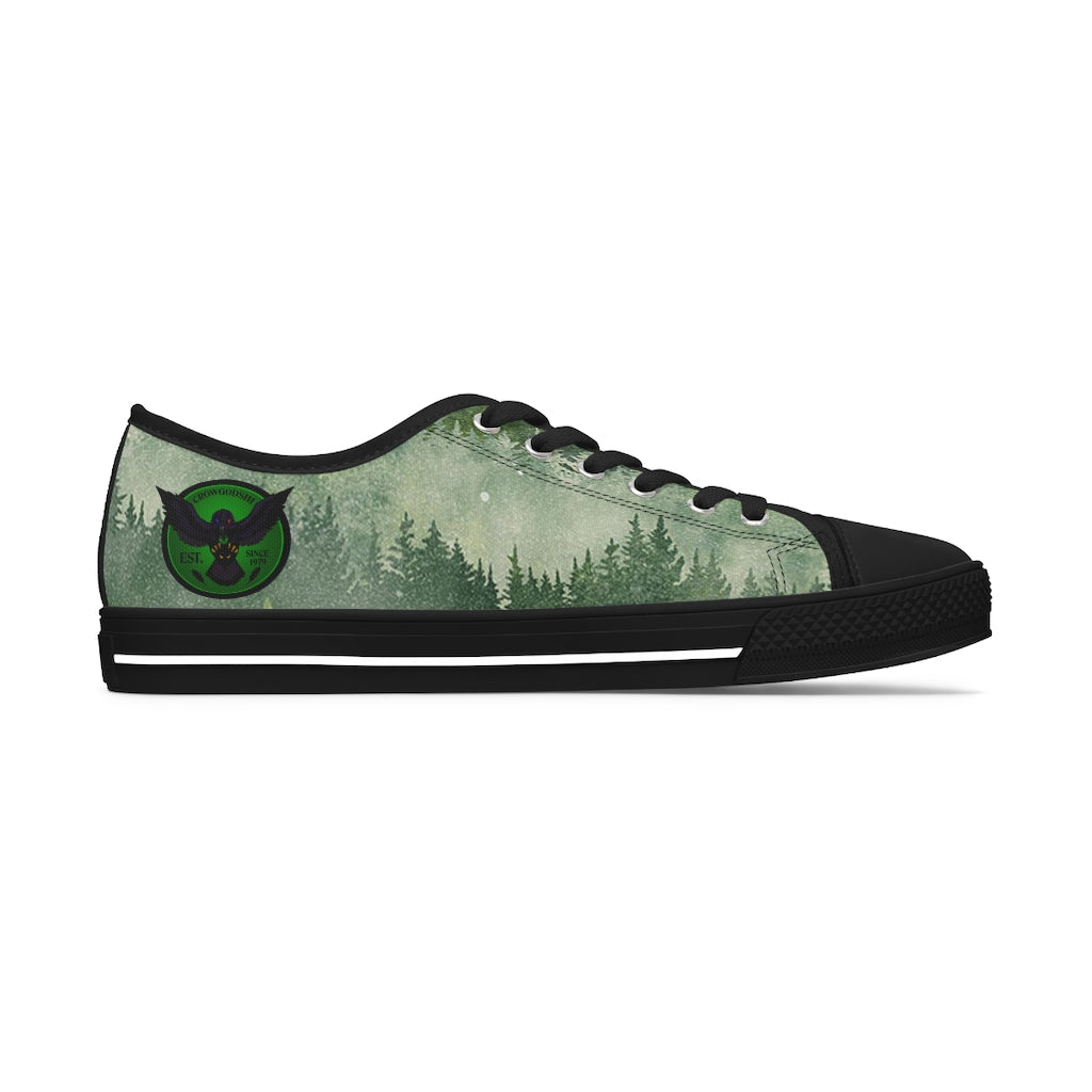 Women's Crowgodshi Forest Fog Low Top Sneakers