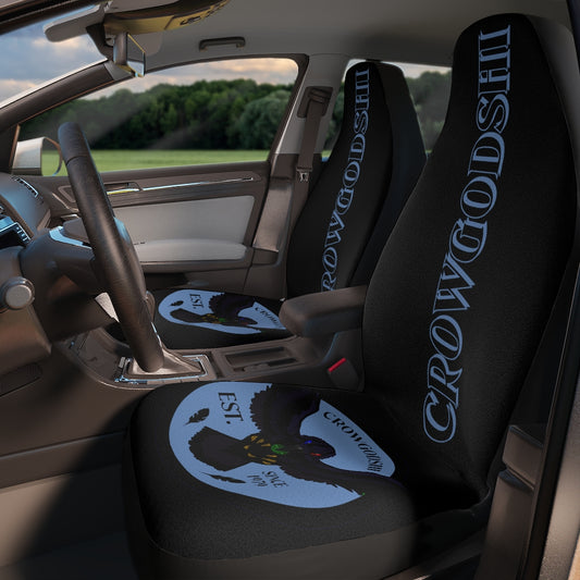 Crowgodshi Car Seat Covers, CAROLINA BLUE