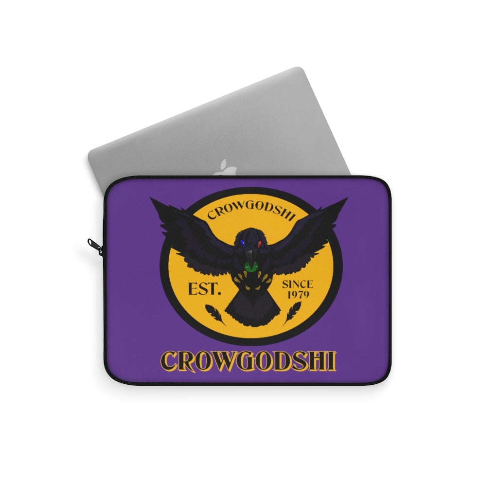 Crowgodshi Purple & Gold ECU Edition Laptop Sleeve