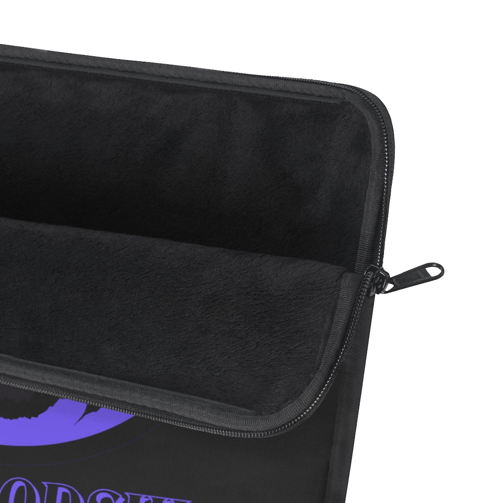 Crowgodshi First Generation Laptop Sleeve, PURPLE LOGO