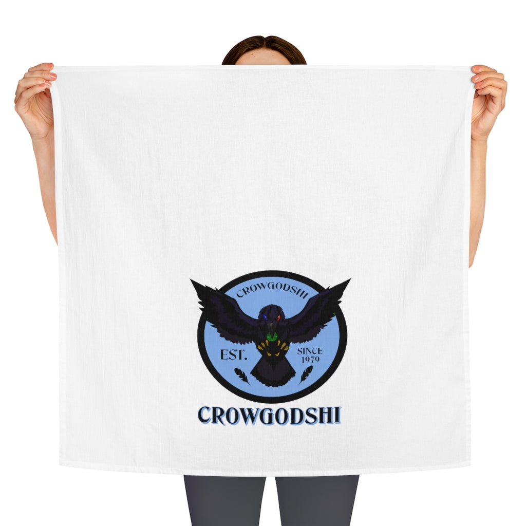 Crowgodshi Kitchen Towel, CAROLINA BLUE LOGO