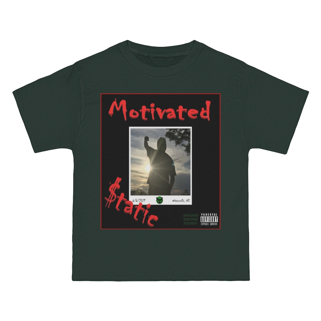 Beefy-T® Crowgodshi Designer "Motivated Cover" $tatic Edition