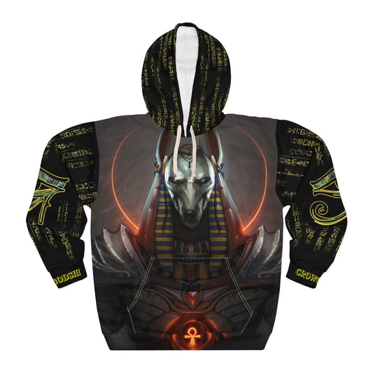 Crowgodshi Designer Anubis Hoodie
