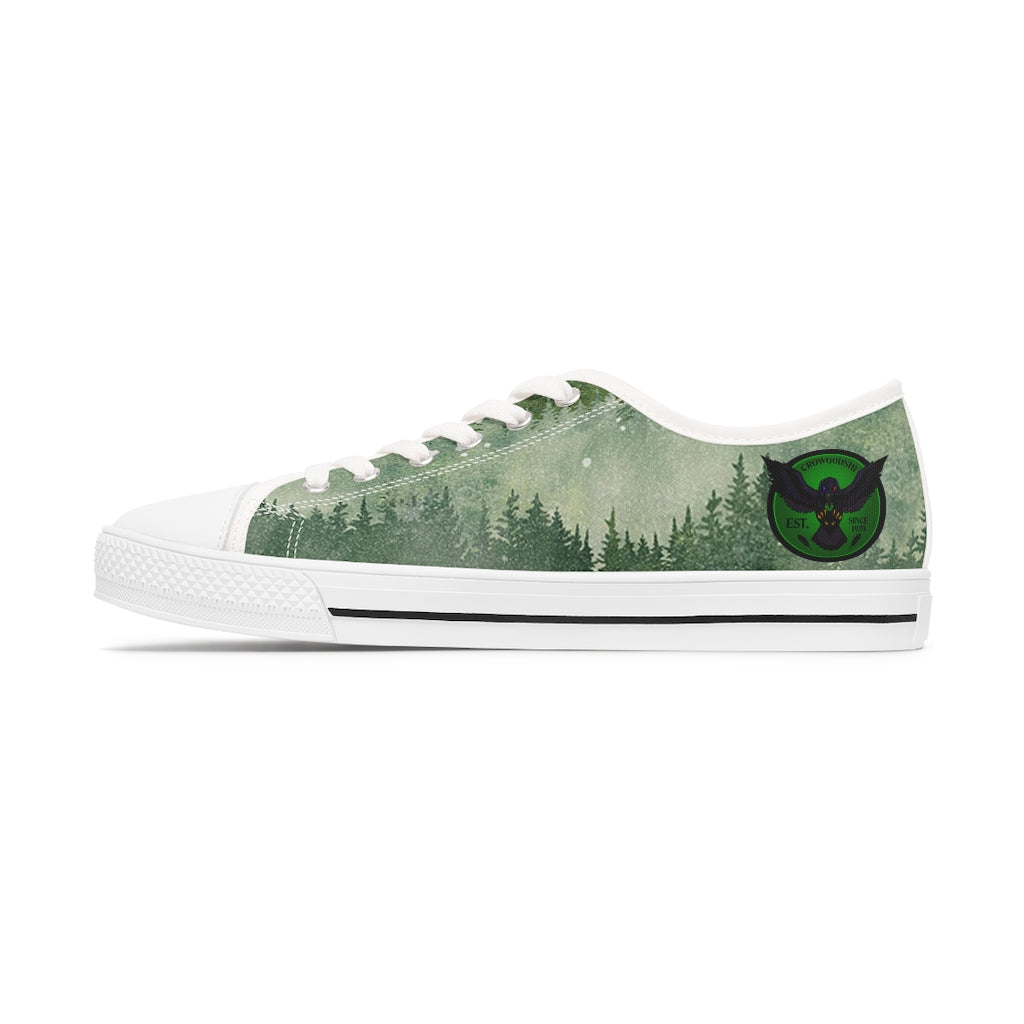 Women's Crowgodshi Forest Fog Low Top Sneakers
