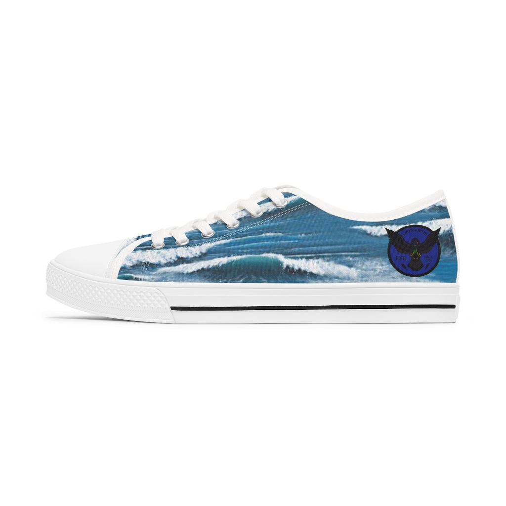 Women's Crowgodshi Ocean Breeze Low Top Sneakers