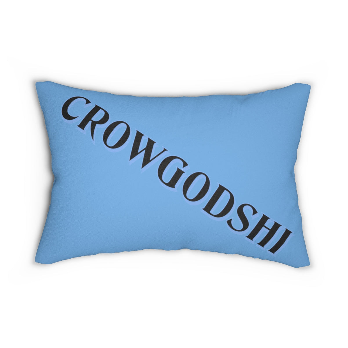 Crowgodshi First Generation Lumbar Pillow, CAROLINA BLUE LOGO