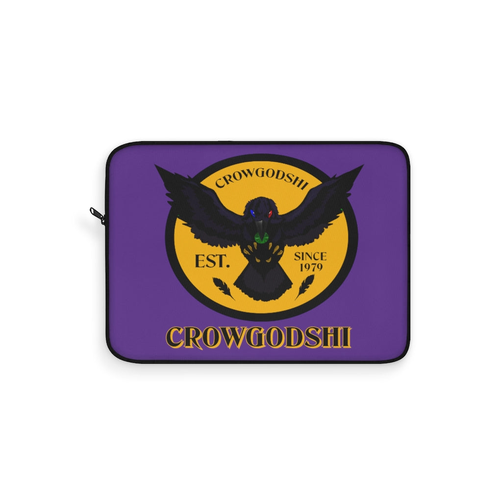 Crowgodshi Purple & Gold ECU Edition Laptop Sleeve